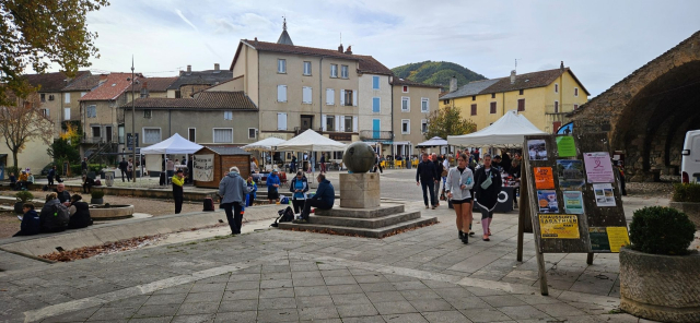 promenade des accompagnateurs sur le Claux