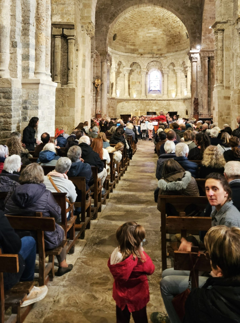 concert de chorales à l'abbatiale